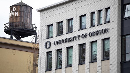 University of Oregon building 