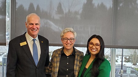 Randy Kamphaus, Tina Kotek and Ana Hernandez