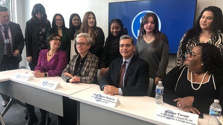 U.S. Secretary of Health and Human Services and Gov. Tina Kotek headlined a roundtable Monday on student mental health and wellness.